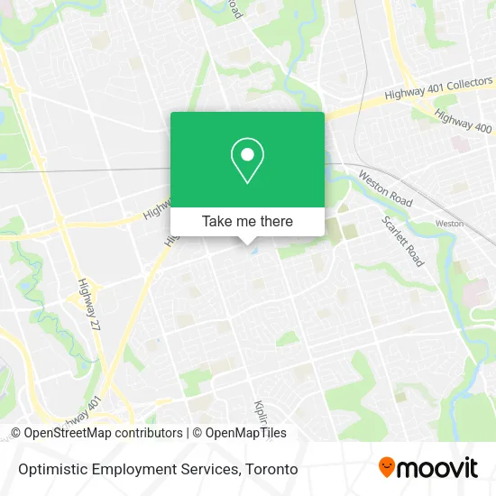 Optimistic Employment Services map