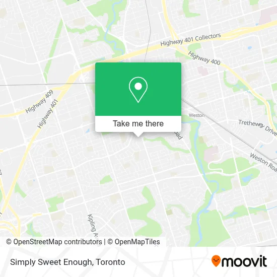 Simply Sweet Enough map