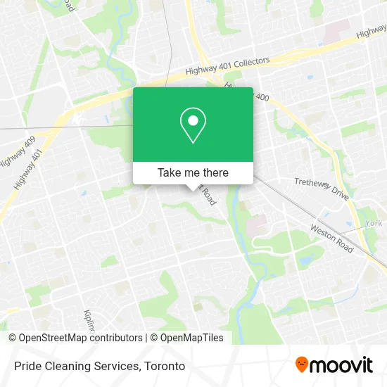 Pride Cleaning Services map