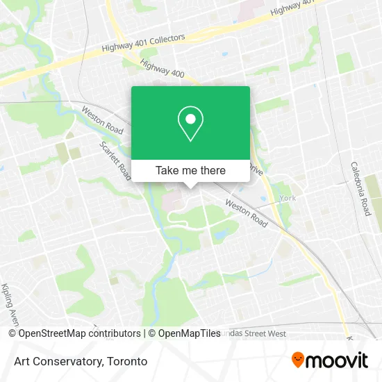 Art Conservatory map