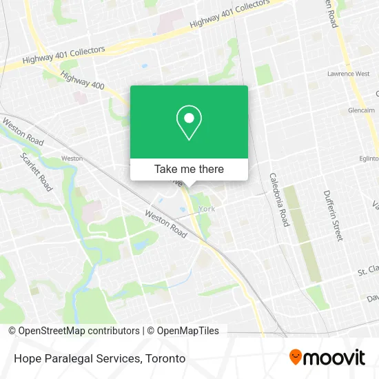 Hope Paralegal Services map