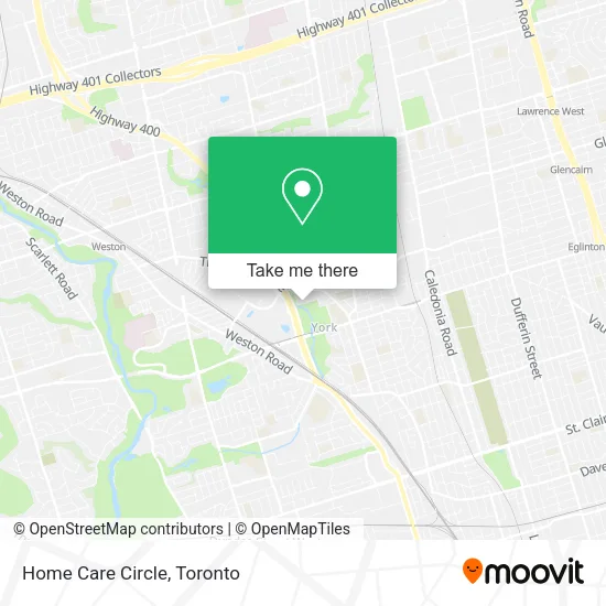 Home Care Circle map