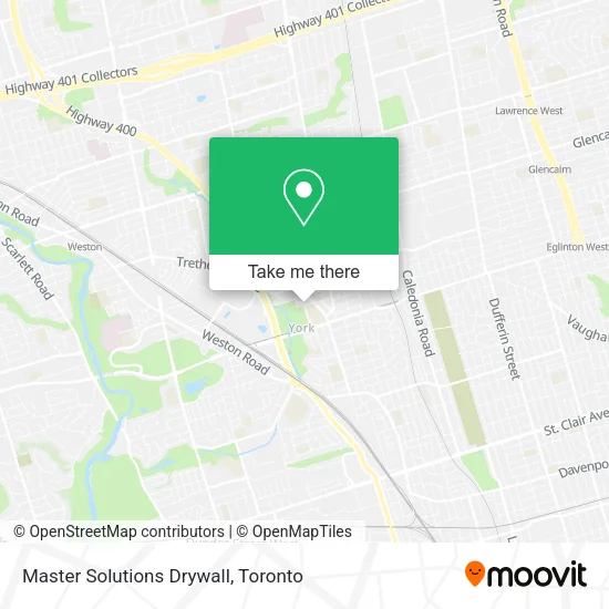 Master Solutions Drywall map