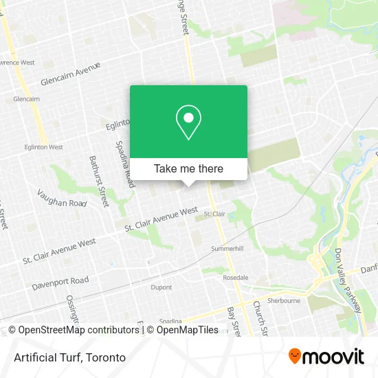 Artificial Turf map