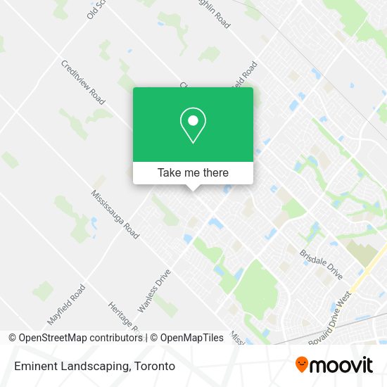 Eminent Landscaping map