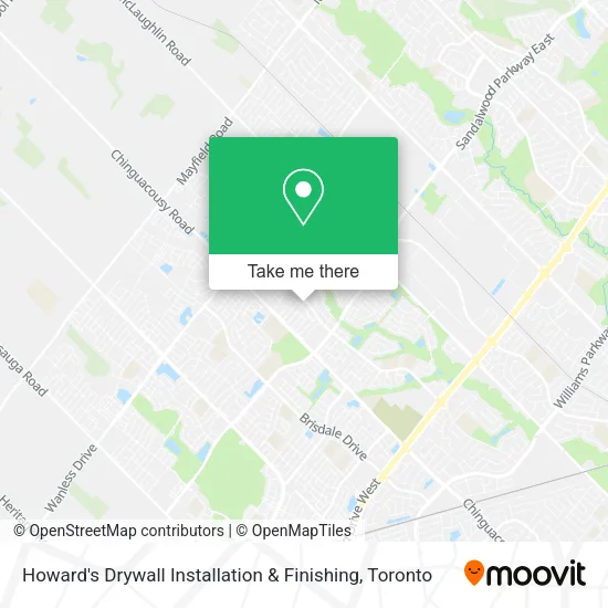 Howard's Drywall Installation & Finishing map