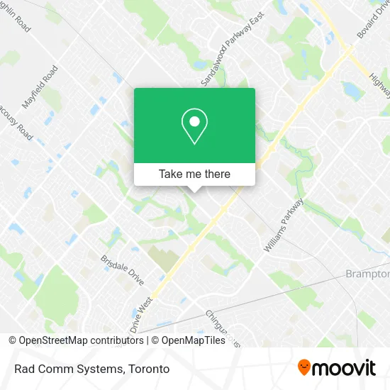 Rad Comm Systems map