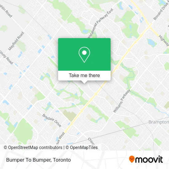 Bumper To Bumper map