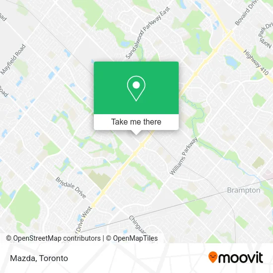 Mazda map