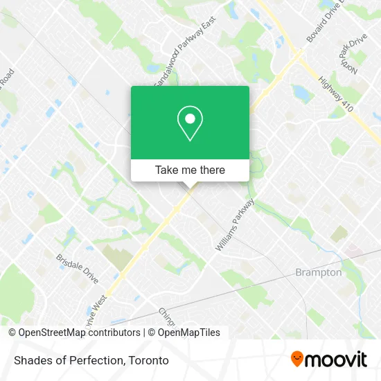 Shades of Perfection map