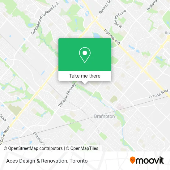 Aces Design & Renovation map