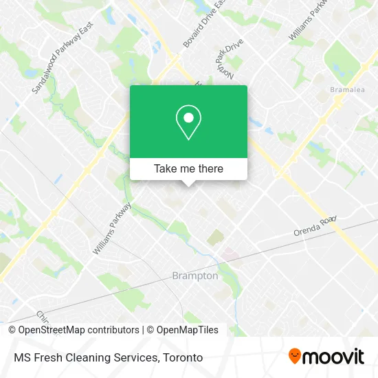 MS Fresh Cleaning Services map