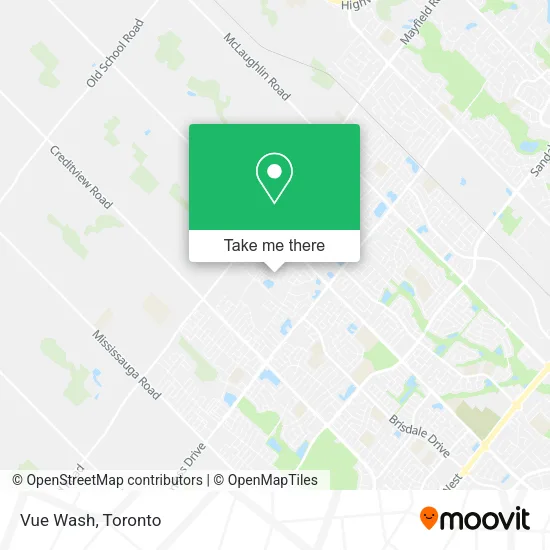 Vue Wash map