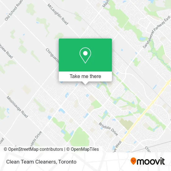 Clean Team Cleaners map