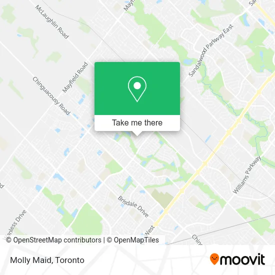 Molly Maid map