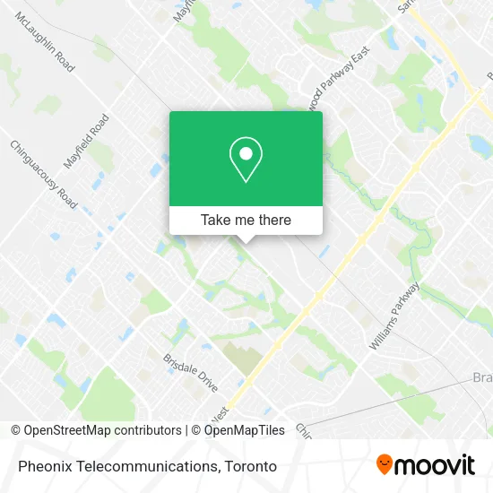 Pheonix Telecommunications map