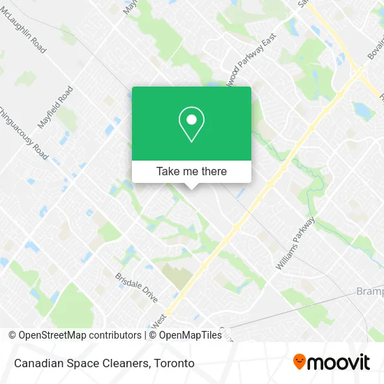 Canadian Space Cleaners map