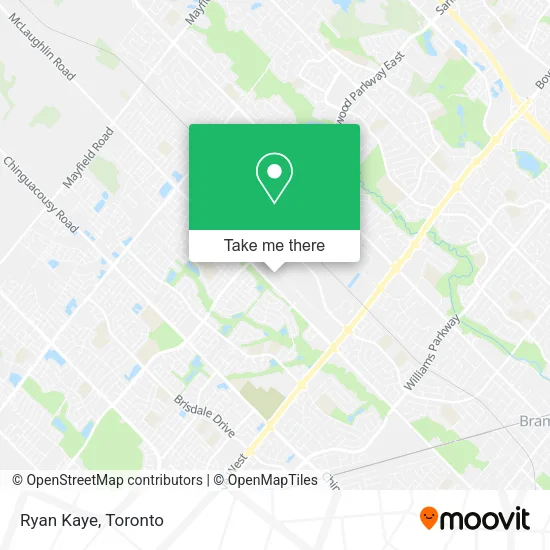 Ryan Kaye map