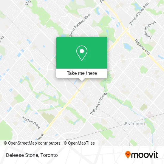 Deleese Stone map