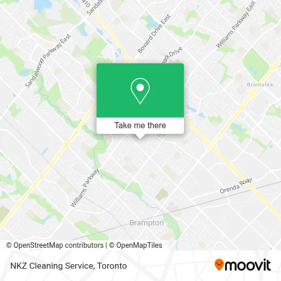 NKZ Cleaning Service map