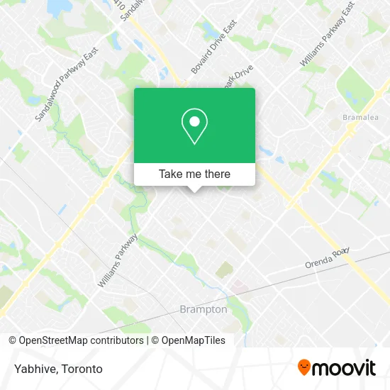 Yabhive map