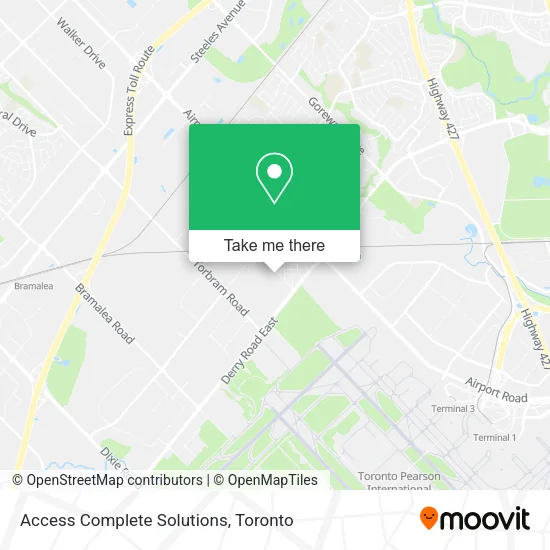 Access Complete Solutions map