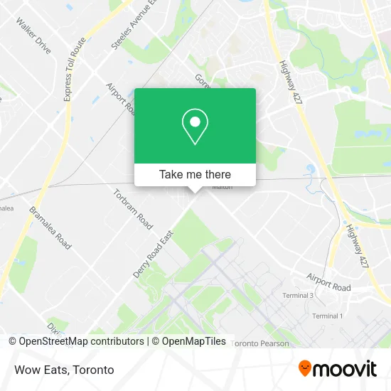 Wow Eats map