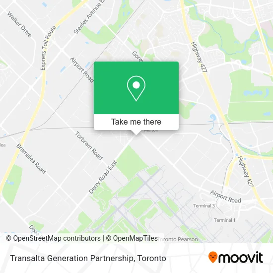Transalta Generation Partnership map