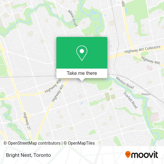 Bright Nest map