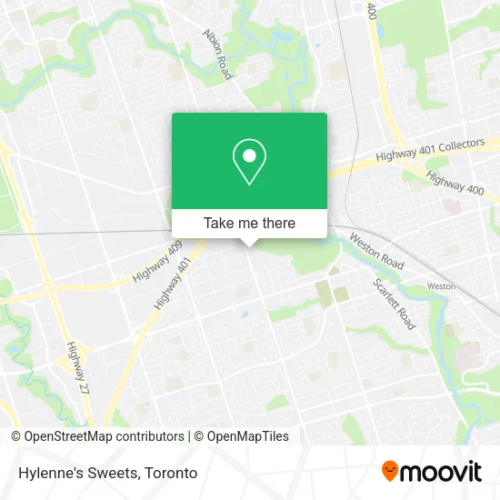 Hylenne's Sweets map