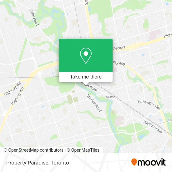 Property Paradise map