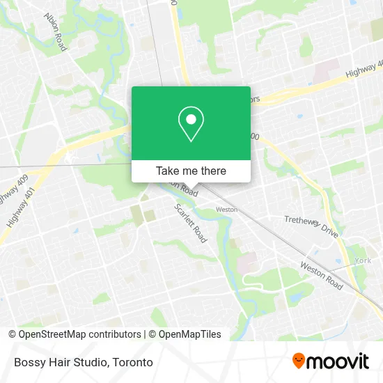 Bossy Hair Studio map