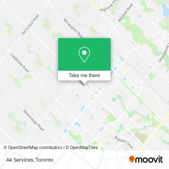 Ak Services map
