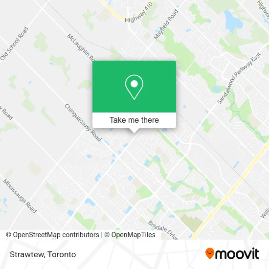 Strawtew map
