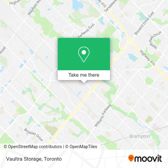 Vaultra Storage map