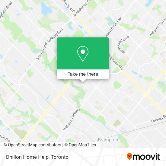 Dhillon Home Help map
