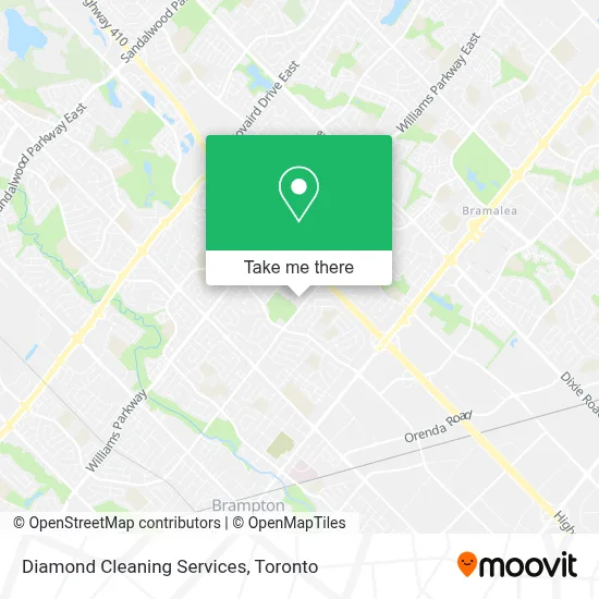 Diamond Cleaning Services map