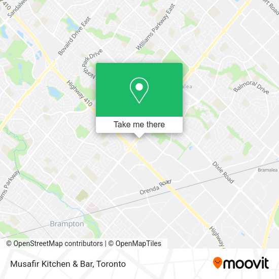Musafir Kitchen & Bar map