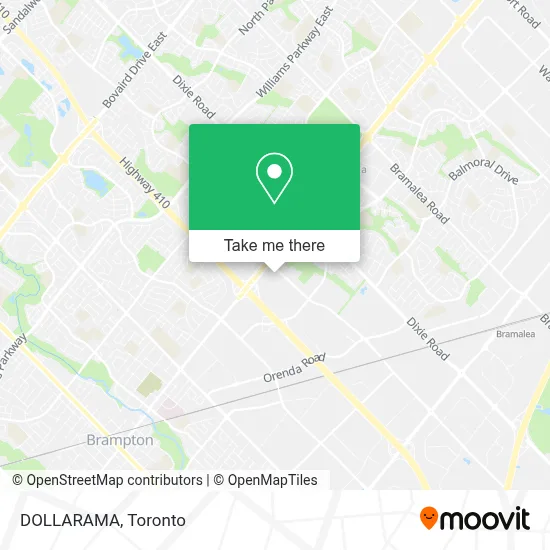 DOLLARAMA map