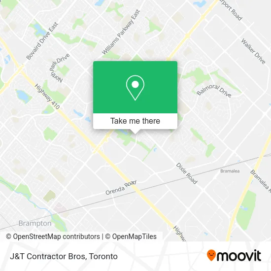J&T Contractor Bros map