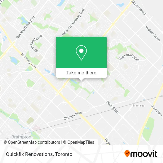 Quickfix Renovations map