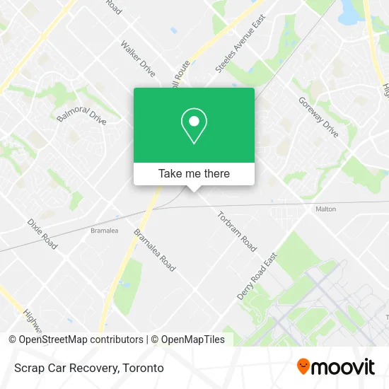 Scrap Car Recovery map