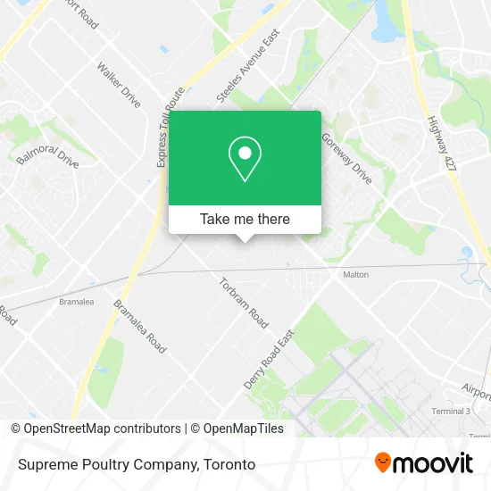 Supreme Poultry Company map