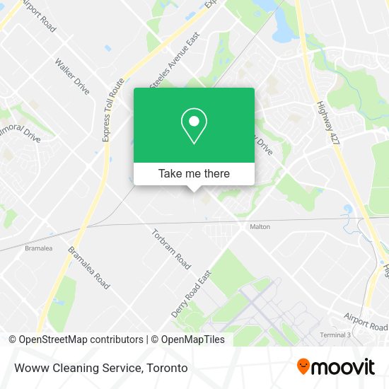 Woww Cleaning Service map
