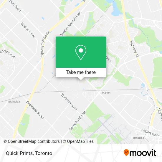 Quick Prints map