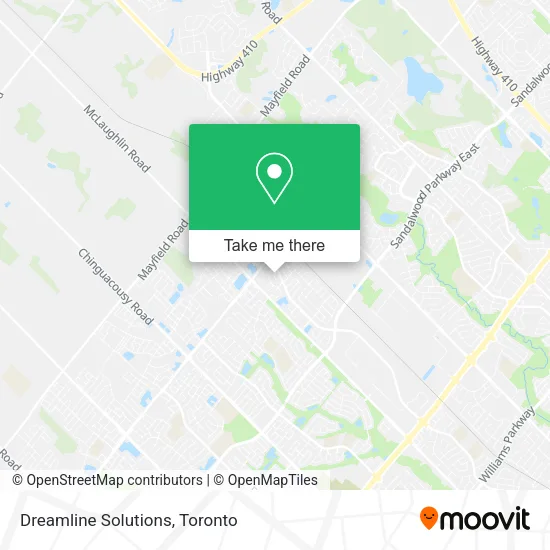 Dreamline Solutions map