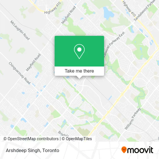 Arshdeep Singh map
