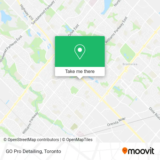 GO Pro Detailing map