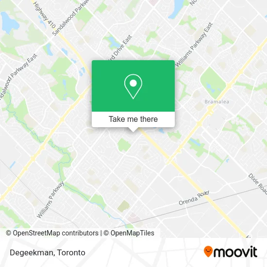 Degeekman map
