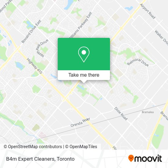 B4m Expert Cleaners map